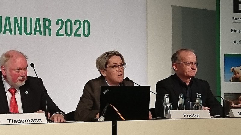Pressekonferenz der BTK auf der Grünen Woche 2020.