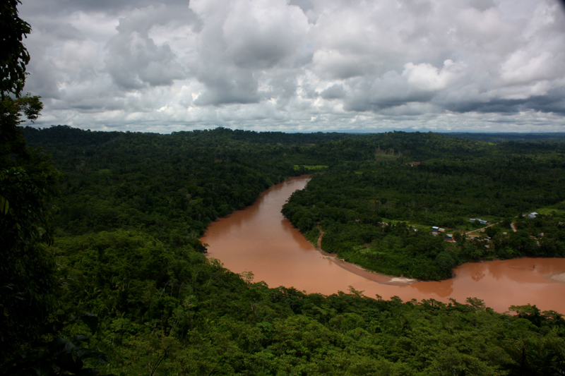 Amazonasbeckens von Peru